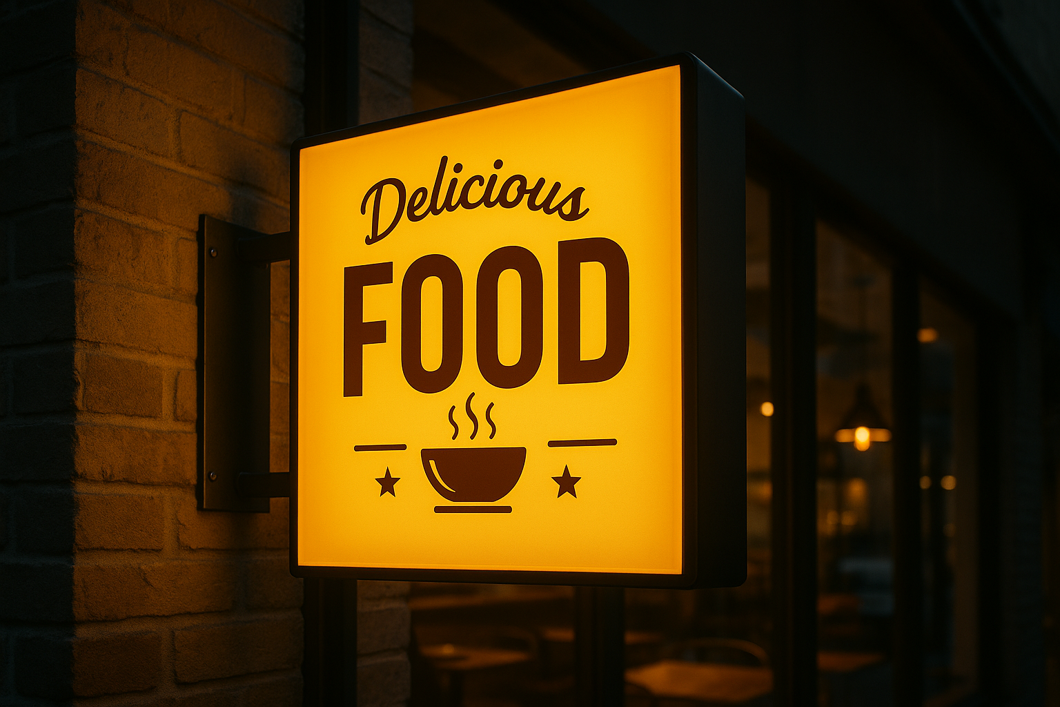 13 Contoh Plang Neon Box untuk Usaha Kuliner - jasa-neonbox