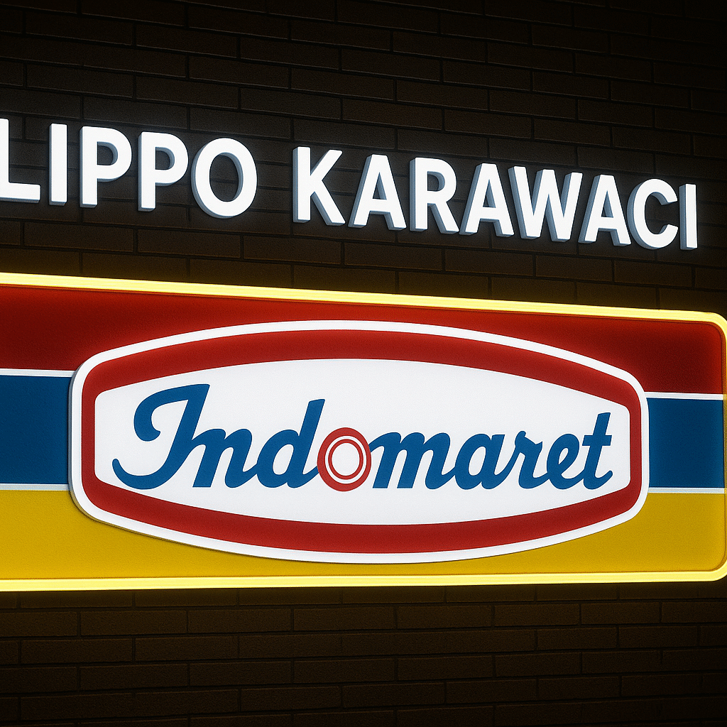 Neonsign Lippo Karawaci